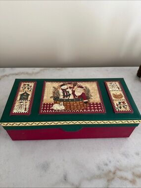 Debbie Mumm Christmas box and blank note cards